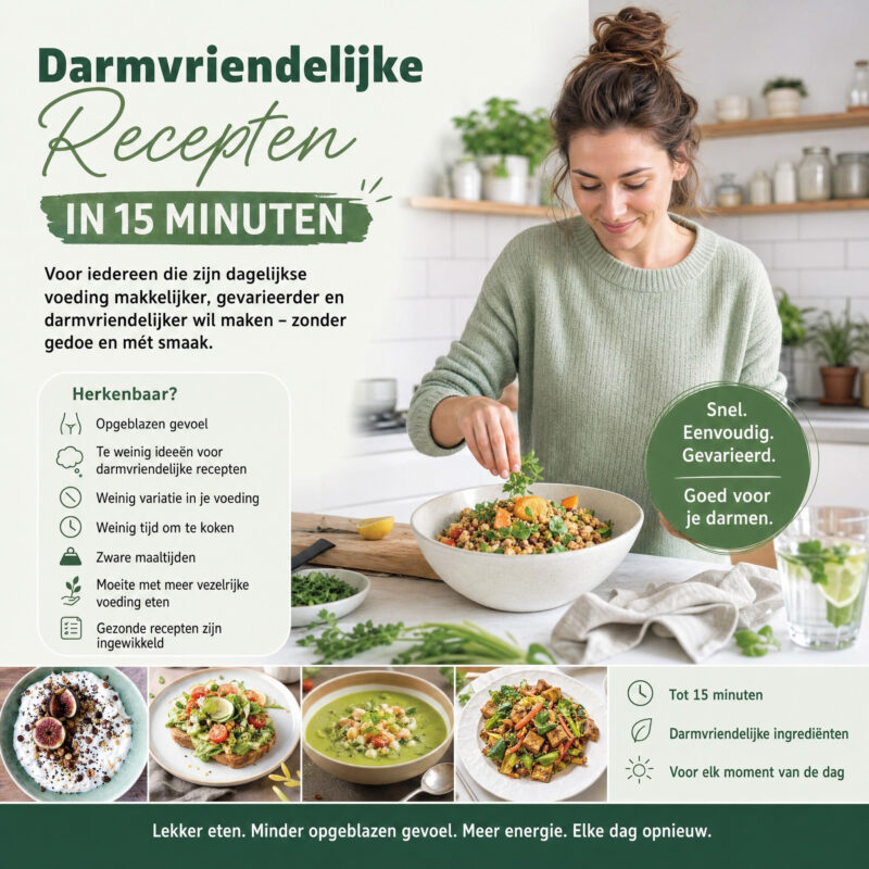 Darmvriendelijke Recepten in 15 Minuten