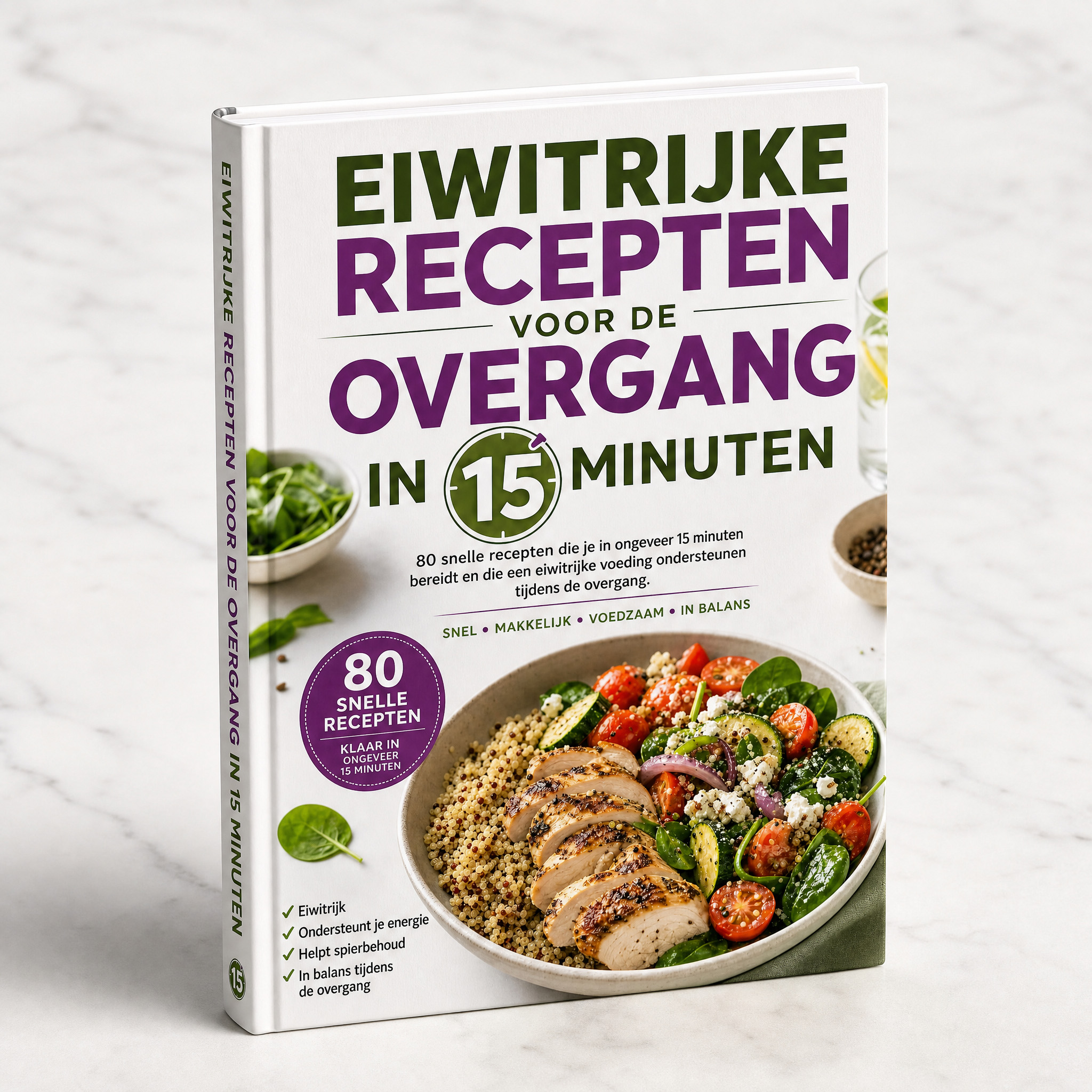 Eiwitrijke Recepten voor de Overgang in 15 Minuten