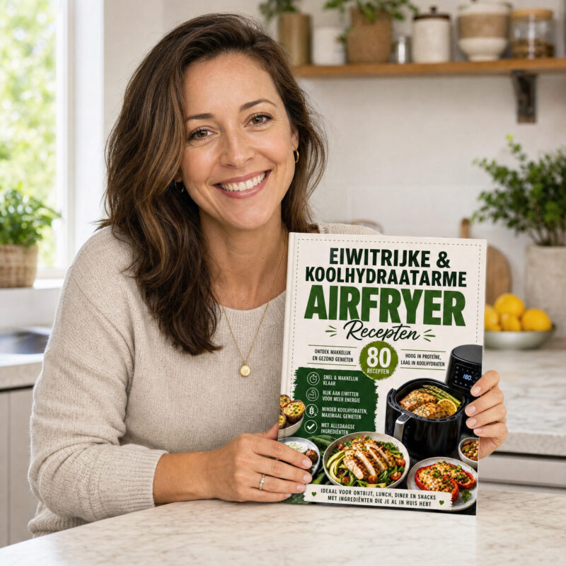 Eiwitrijke en koolhydraatarme maaltijden uit de Airfryer