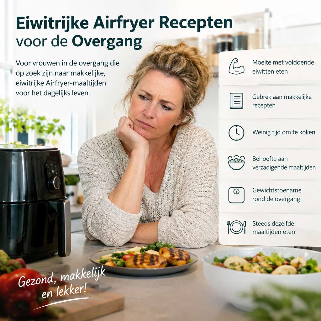 Eiwitrijke Airfryer Recepten voor de Overgang - Eiwitrijke Airfryer Recepten voor de Overgang