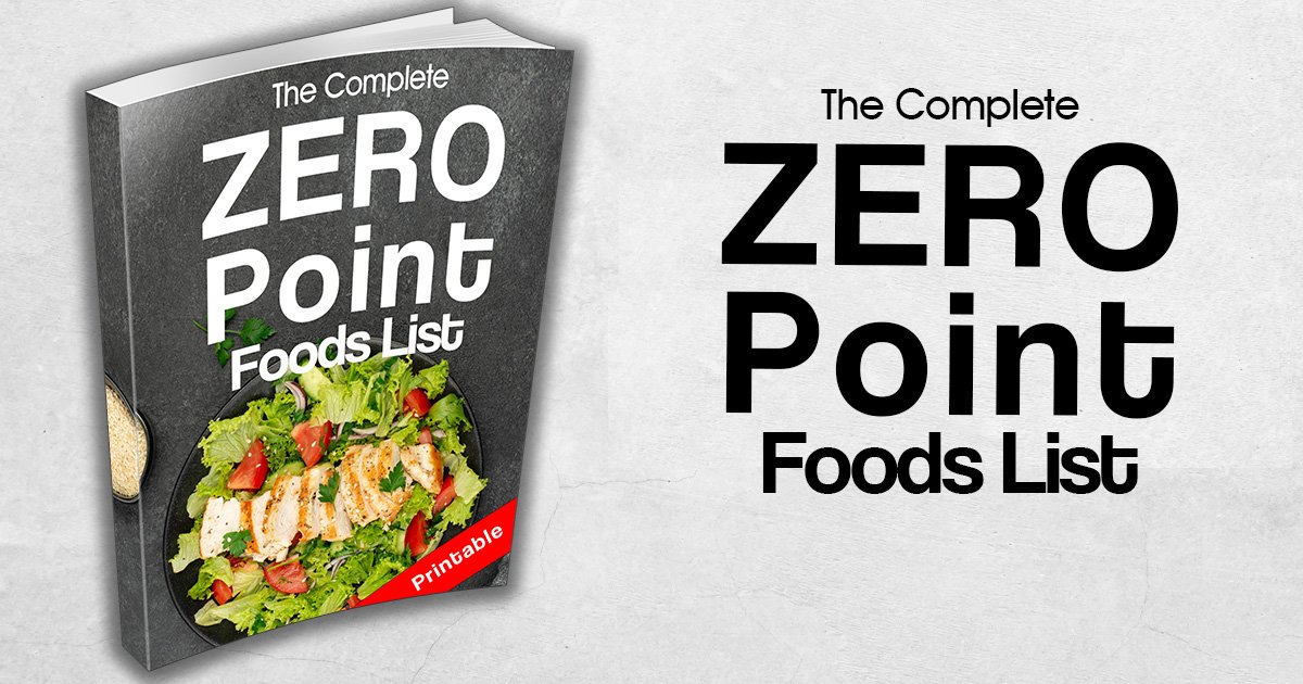 The Complete List of Zero Point Foods (Printable) KitchaMix