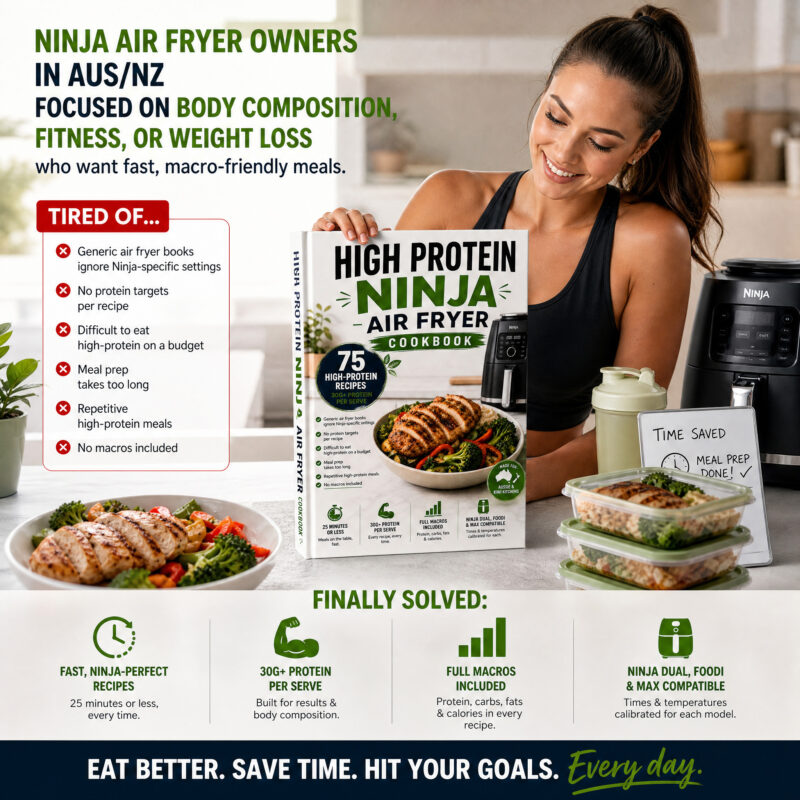 High Protein Ninja Air Fryer Cookbook