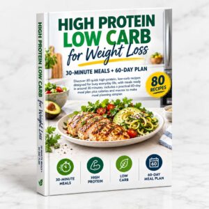 High Protein Low Carb for Weight Loss - High Protein Low Carb for Weight Loss: 30-Minute Meals + 60-Day Plan