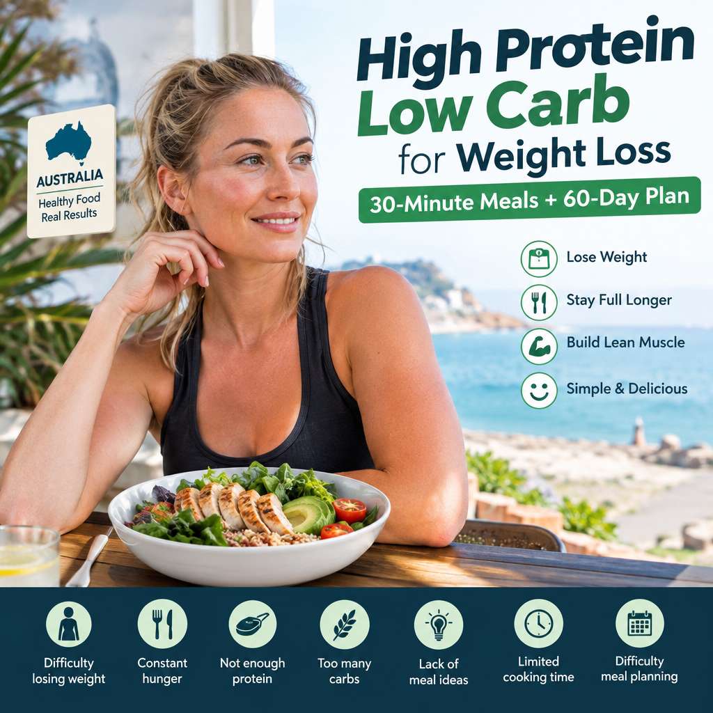 High Protein Low Carb for Weight Loss - High Protein Low Carb for Weight Loss: 30-Minute Meals + 60-Day Plan